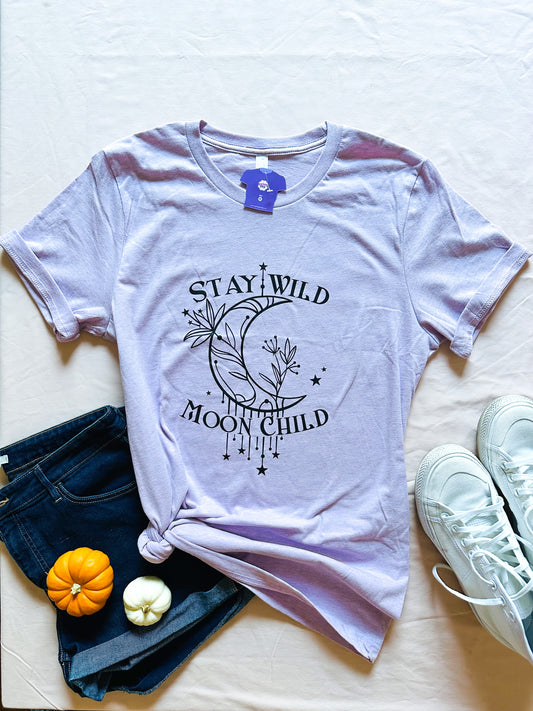 'STAY WILD MOON CHILD' TEE